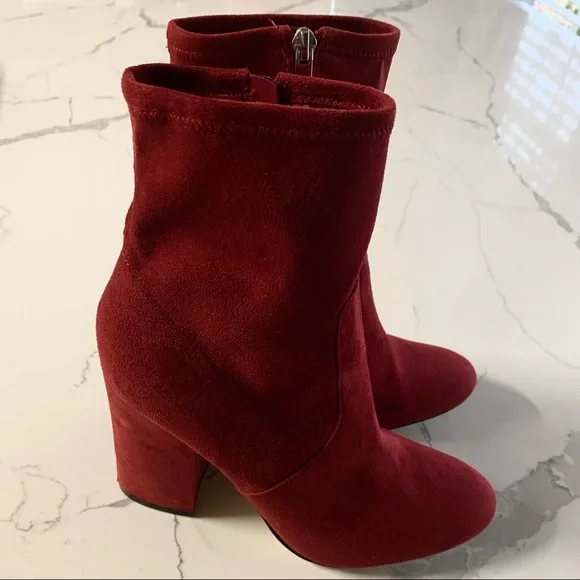 Marc Fisher • Red booties • 8.5 • Great condition! - Picture 2 of 9
